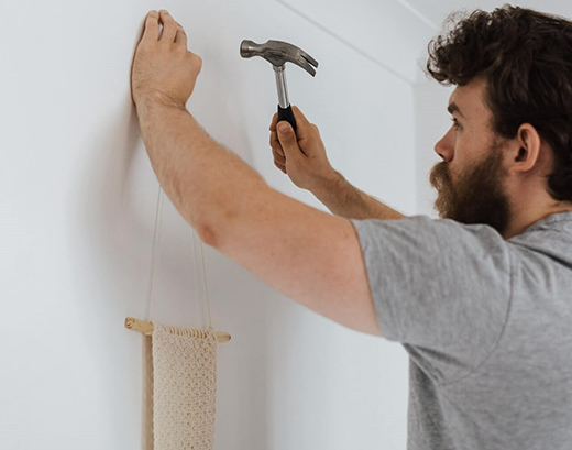Basic picture hanging service